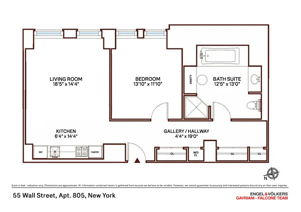 Unit for sale at 55 Wall Street, Manhattan, NY 10005