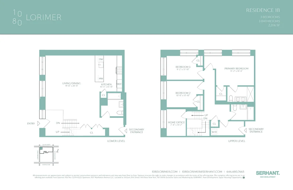 Unit for sale at 1080 LORIMER Street, Brooklyn, NY 11222