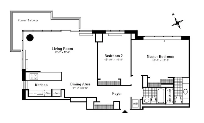 Unit for sale at 161 W 61ST Street, Manhattan, NY 10023
