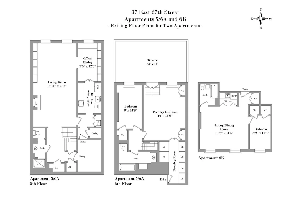 Unit for sale at 37 E 67th Street, Manhattan, NY 10065
