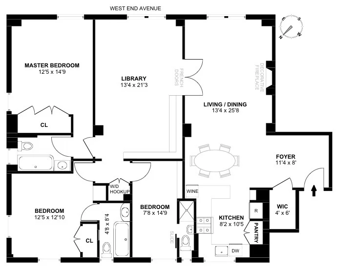 Unit for sale at 885 W END Avenue, Manhattan, NY 10025