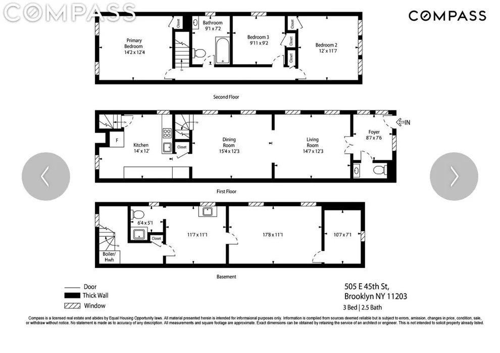 Unit for sale at 505 E 45th Street, Brooklyn, NY 11203