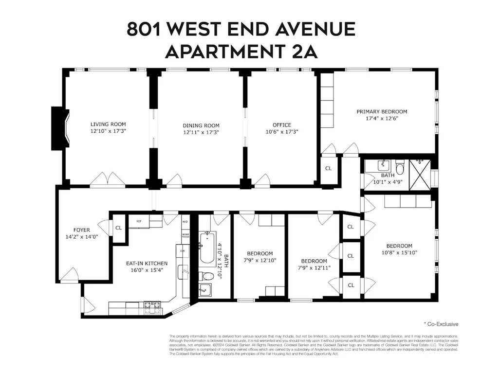 Unit for sale at 801 W END Avenue, Manhattan, NY 10025