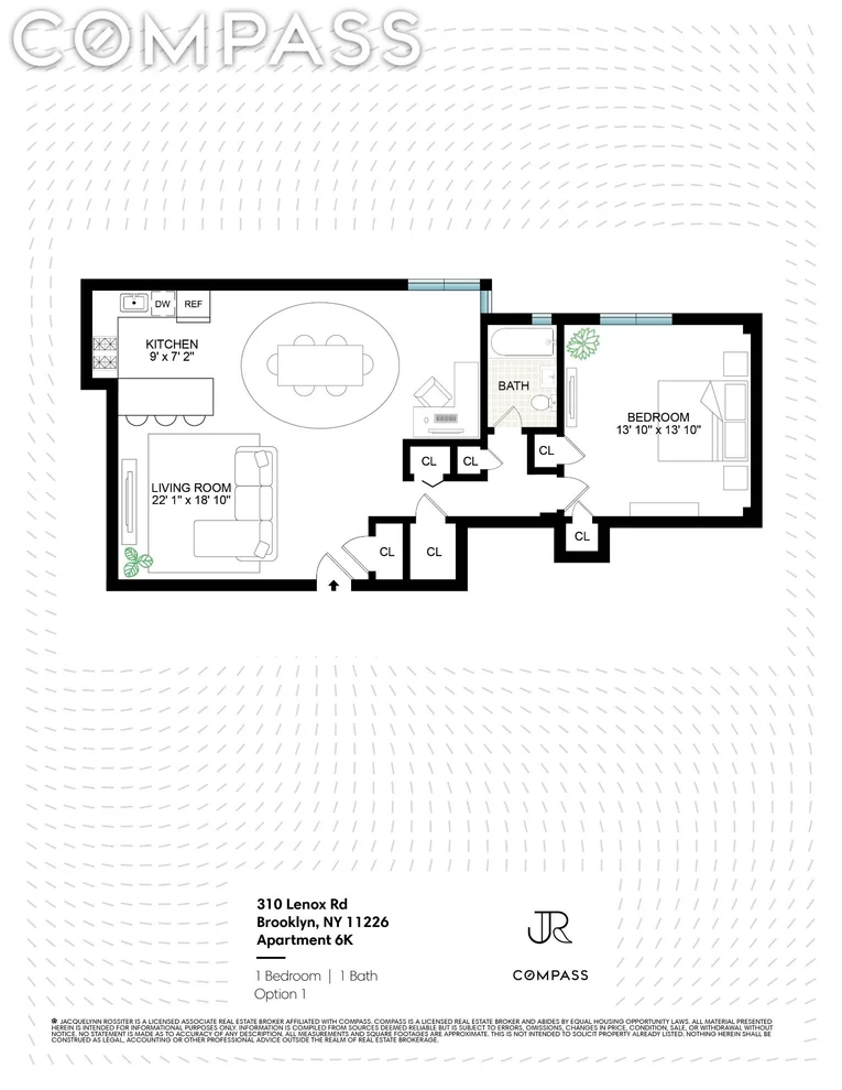 Unit for sale at 310 Lenox Road, Brooklyn, NY 11226