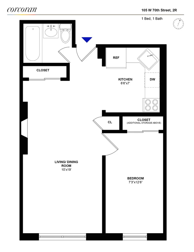 Unit for sale at 105 W 70TH Street, Manhattan, NY 10023