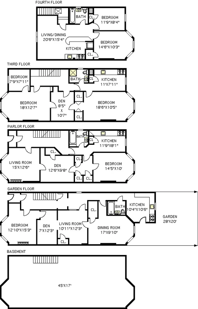 Unit for sale at 858 Lincoln Place, Brooklyn, NY 11216