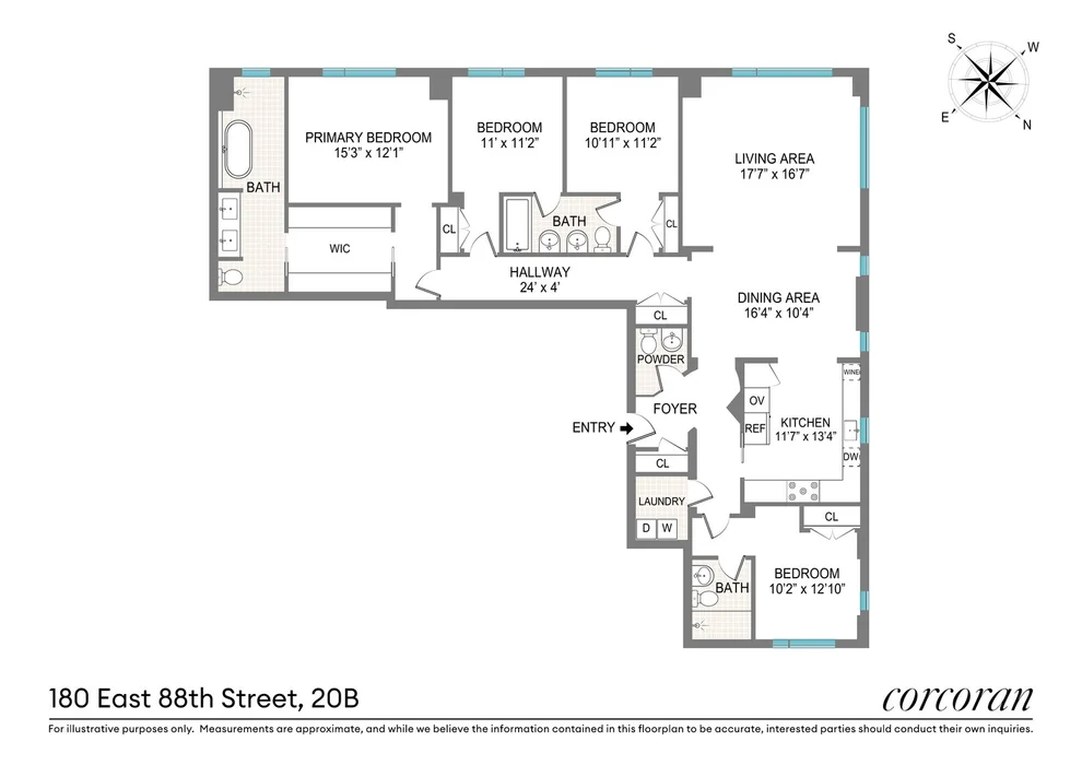 Unit for sale at 180 E 88TH Street, Manhattan, NY 10128