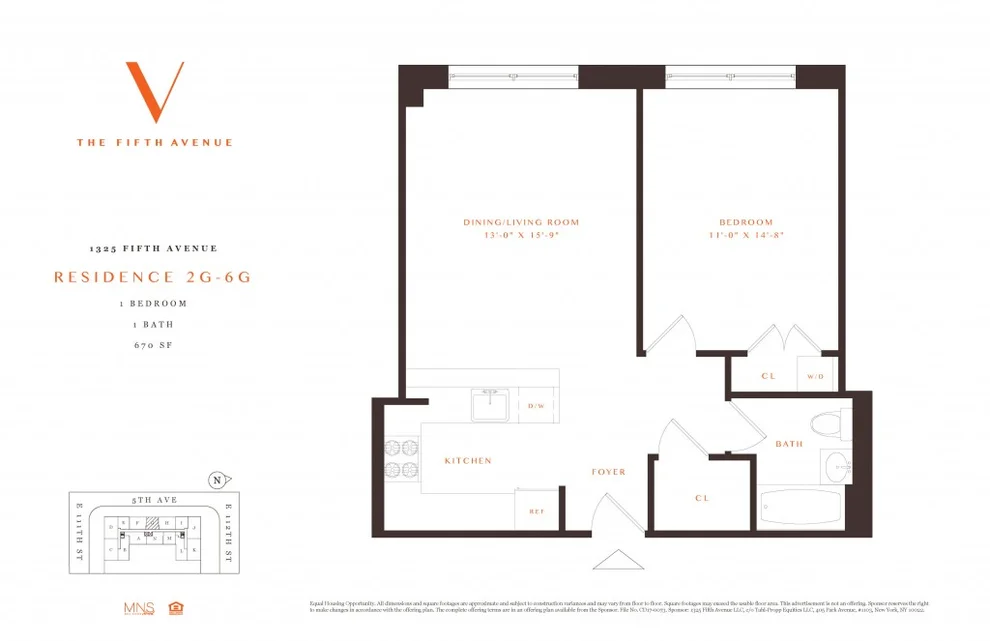 Unit for sale at 1325 5th Avenue, Manhattan, NY 10029