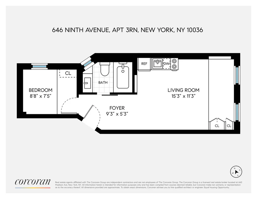 Unit for sale at 646 9TH Avenue, Manhattan, NY 10036