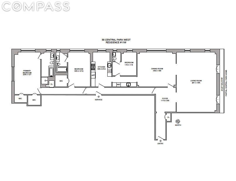 Unit for sale at 88 Central Park W, Manhattan, NY 10023