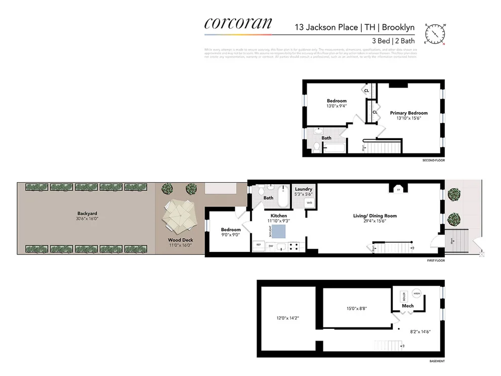 Unit for sale at 13 JACKSON Place, Brooklyn, NY 11215