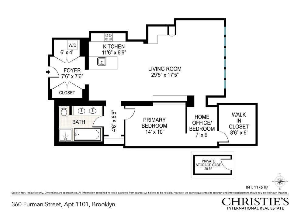 Unit for sale at 360 Furman Street, Brooklyn, NY 11201