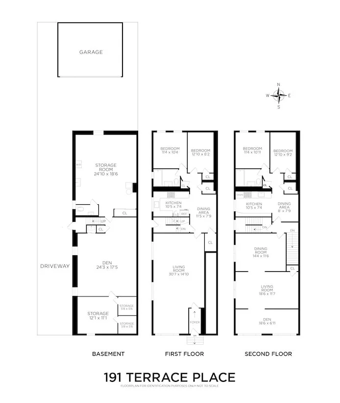 Unit for sale at 191 TERRACE Place, Brooklyn, NY 11218