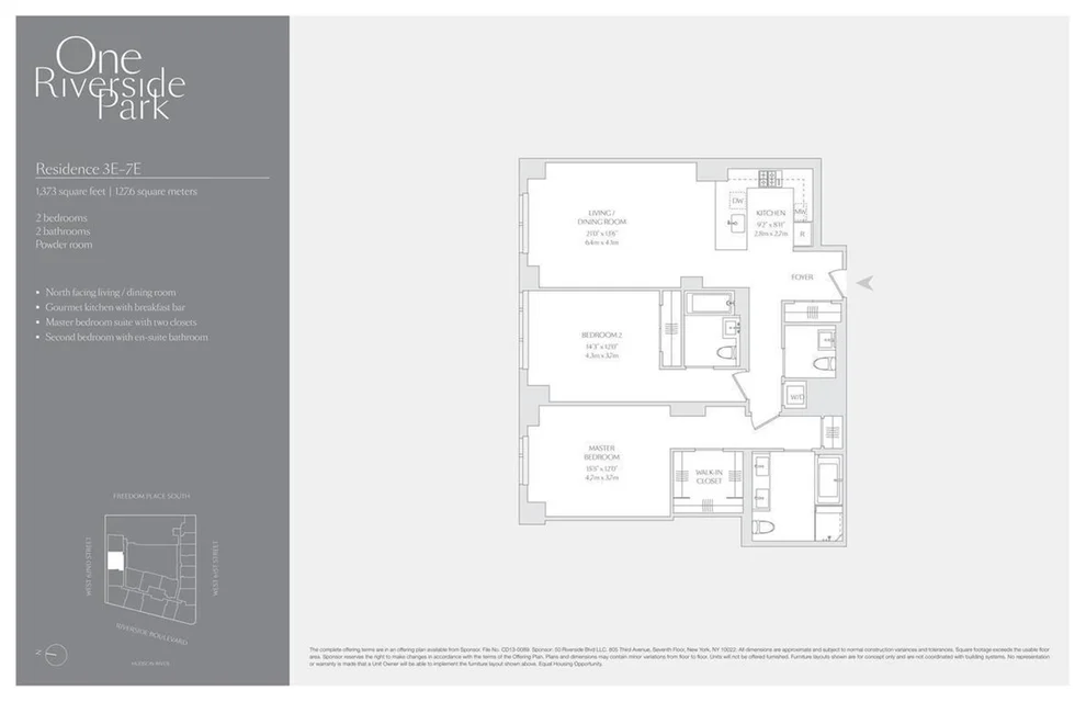 Unit for sale at 50 RIVERSIDE Boulevard, Manhattan, NY 10069