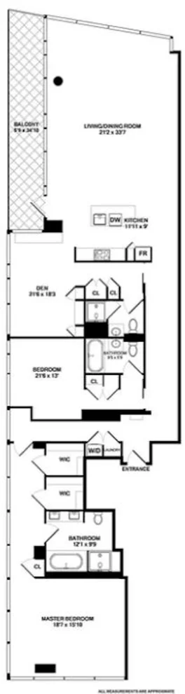 Unit for sale at 165 CHARLES Street, Manhattan, NY 10014