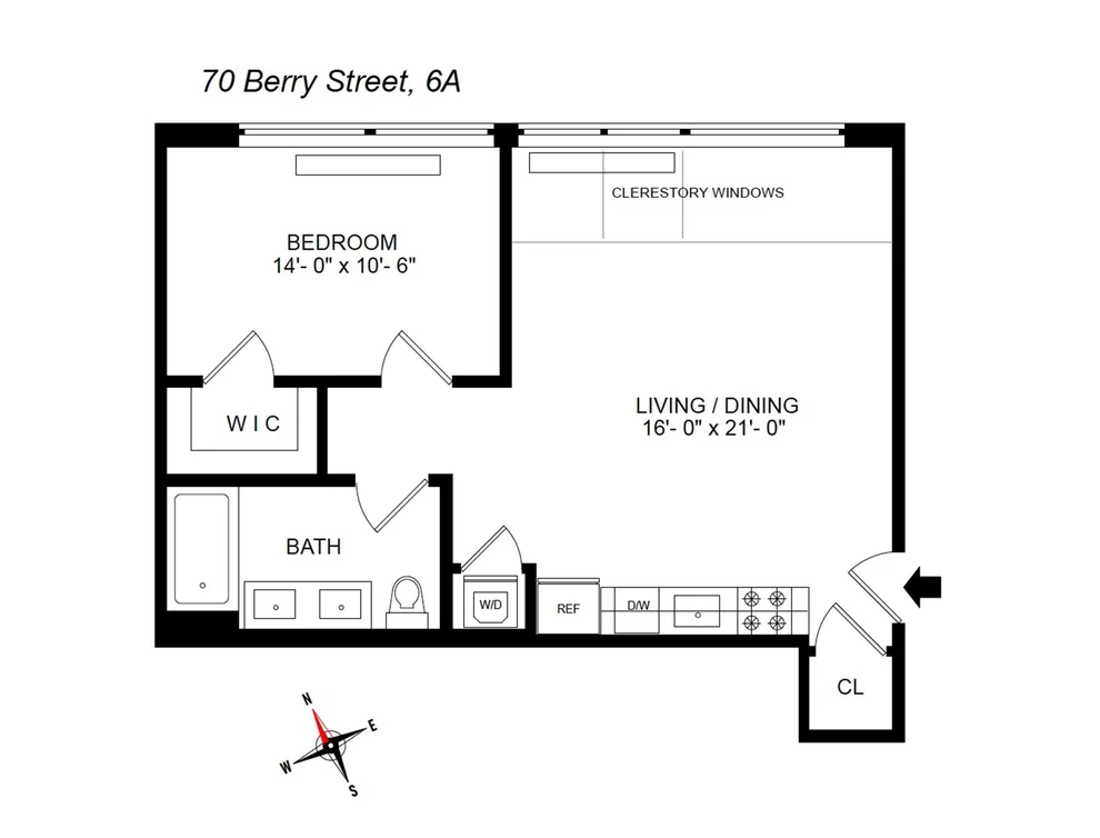 Unit for sale at 70 BERRY Street, Brooklyn, NY 11249