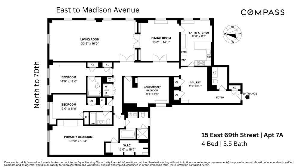Unit for sale at 15 E 69th Street, Manhattan, NY 10021
