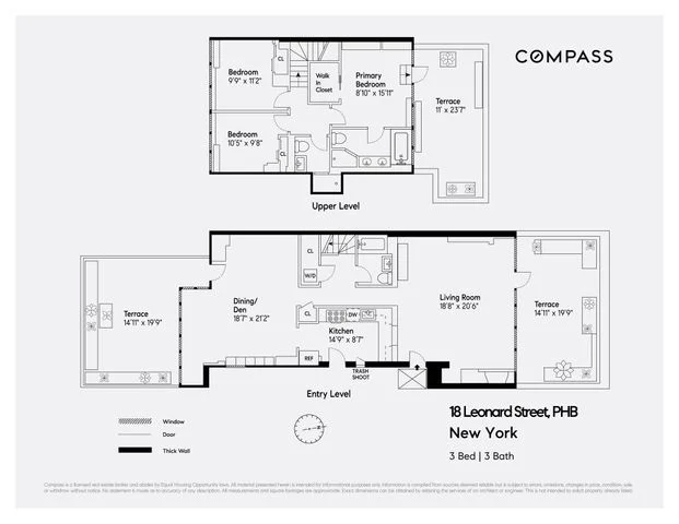 Unit for sale at 18 Leonard Street, Manhattan, NY 10013