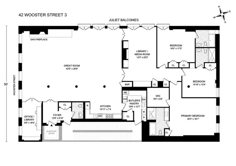 Unit for sale at 42 Wooster Street, Manhattan, NY 10013
