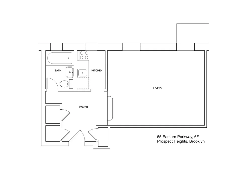 Unit for sale at 55 EASTERN Parkway, Brooklyn, NY 11238