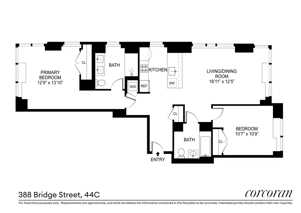 Unit for sale at 388 BRIDGE Street, Brooklyn, NY 11201