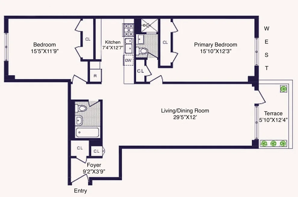 Unit for sale at 525 OCEAN Parkway, Brooklyn, NY 11218