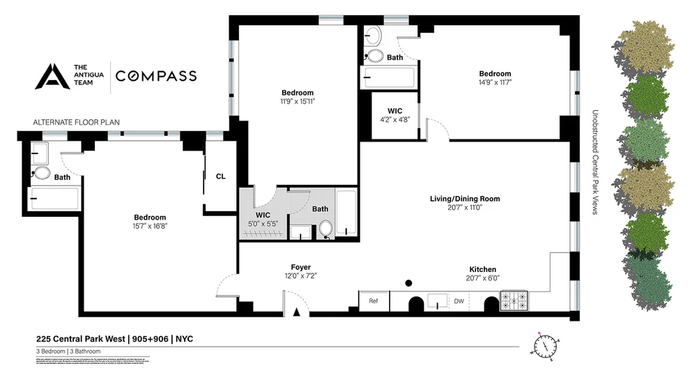 Unit for sale at 225 Central Park W, Manhattan, NY 10024