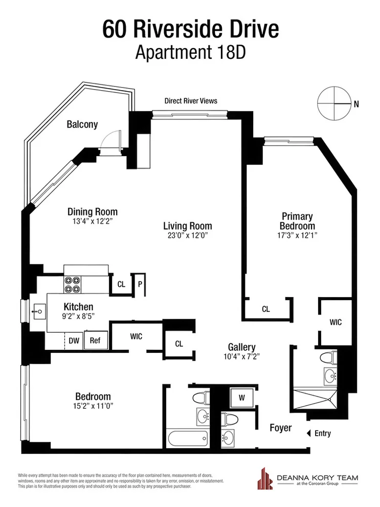 Unit for sale at 60 RIVERSIDE Drive, Manhattan, NY 10024