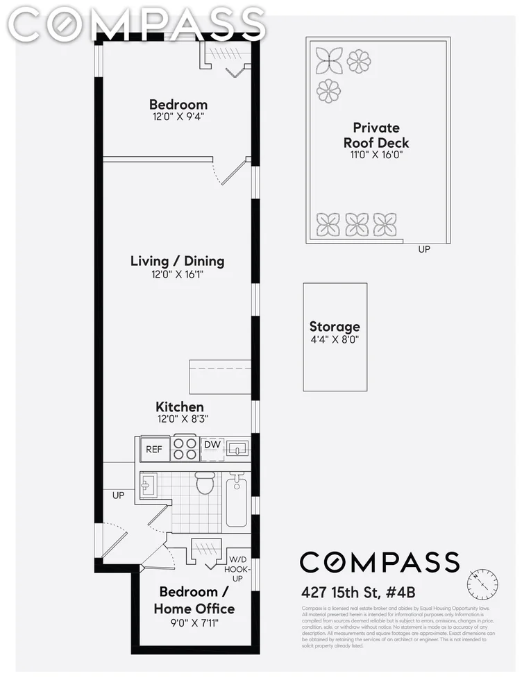 Unit for sale at 427 15th Street, Brooklyn, NY 11215