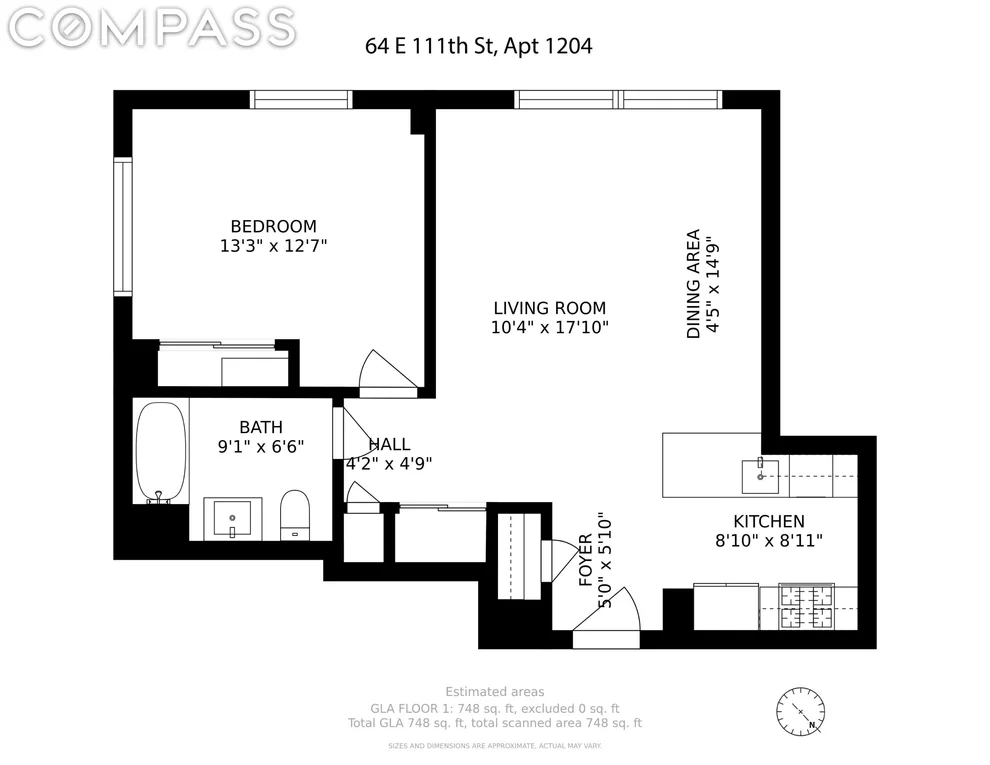 Unit for sale at 64 E 111th Street, Manhattan, NY 10029
