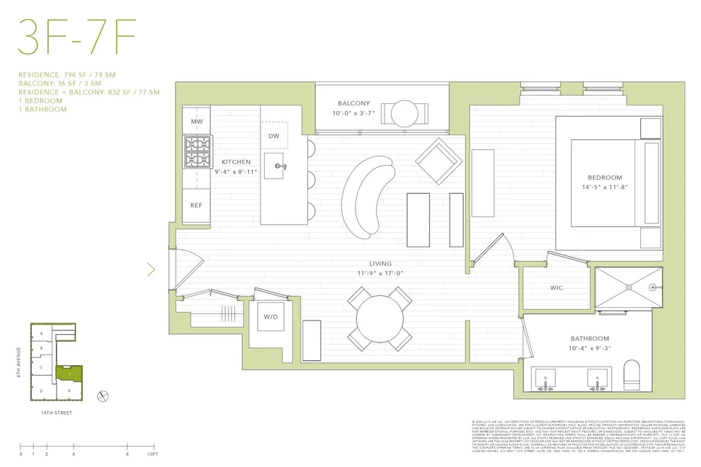 Unit for sale at 540 6TH Avenue, Manhattan, NY 10011