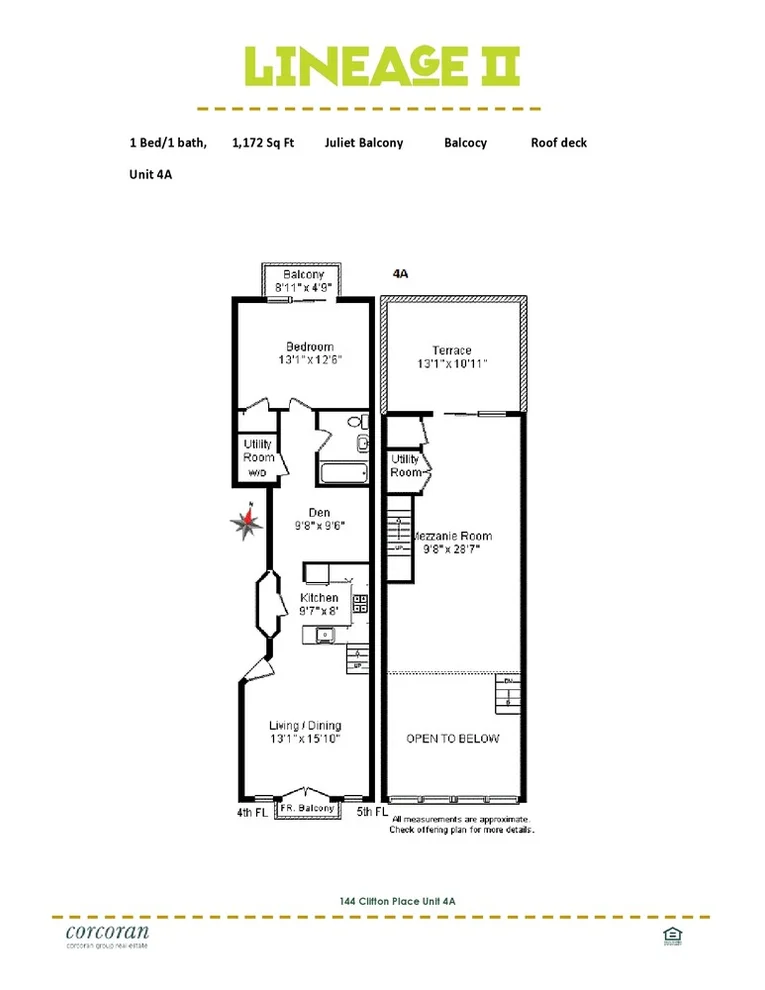 Unit for sale at 144 Clifton Place, Brooklyn, NY 11238
