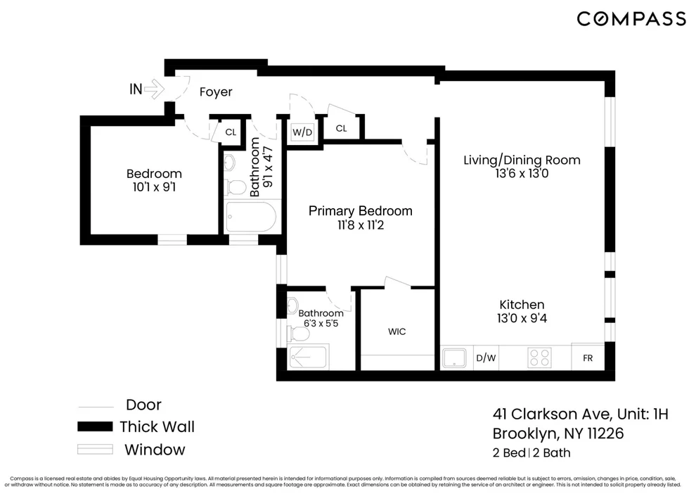 Unit for sale at 41 Clarkson Avenue, Brooklyn, NY 11226