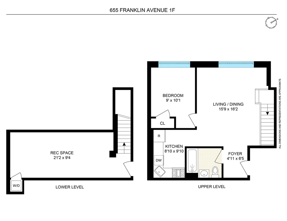 Unit for sale at 655 FRANKLIN Avenue, Brooklyn, NY 11238
