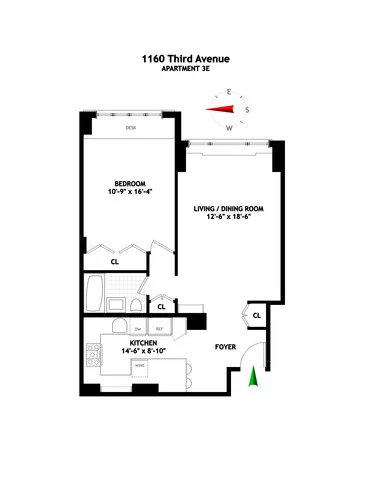 Unit for sale at 1160 3rd Avenue, Manhattan, NY 10065