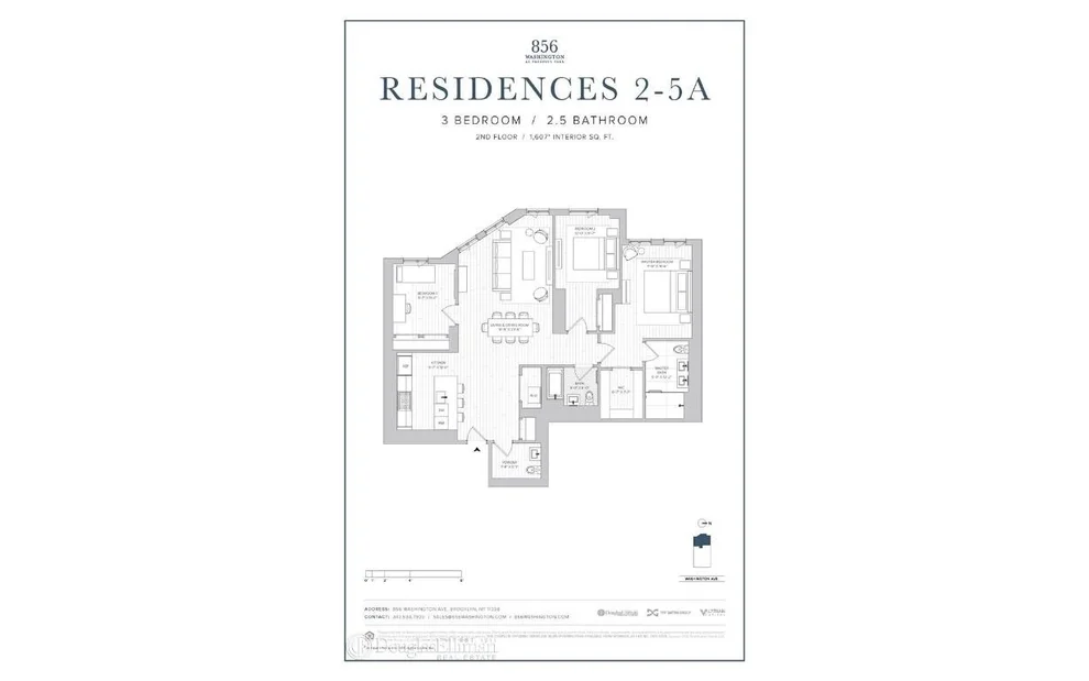 Unit for sale at 856 Washington Avenue, Brooklyn, NY 11238