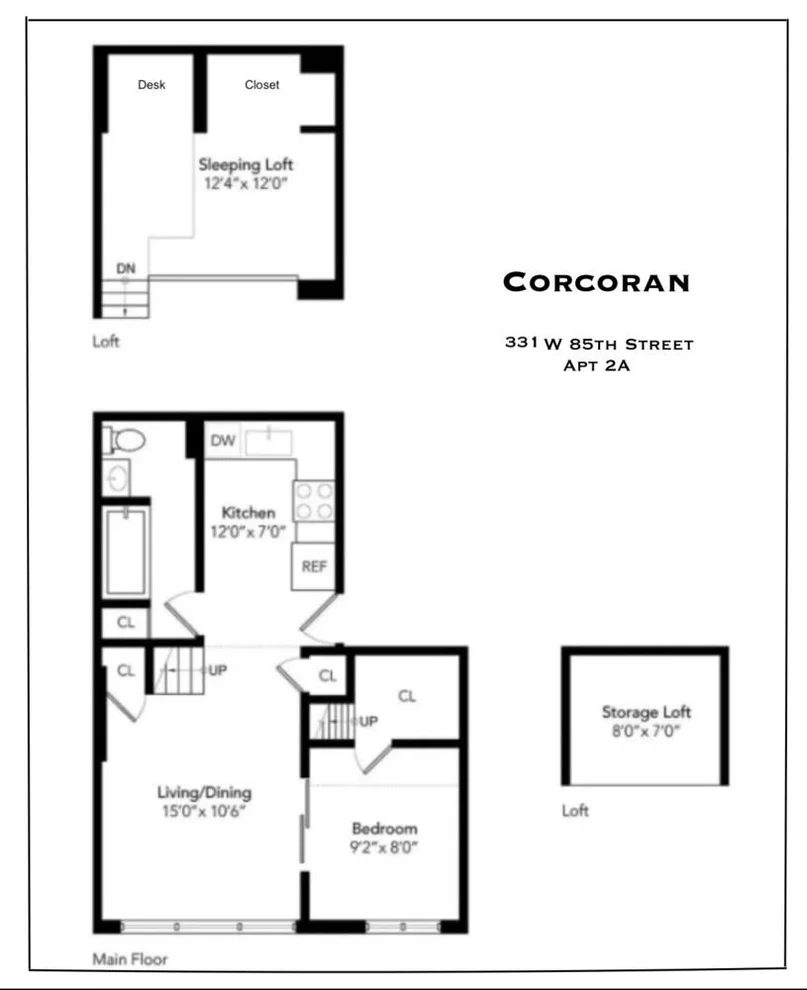 Unit for sale at 331 W 85TH Street, Manhattan, NY 10024