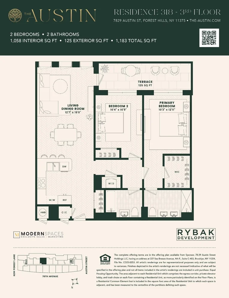 Unit for sale at 78-29 Austin Street, Queens, NY 11375