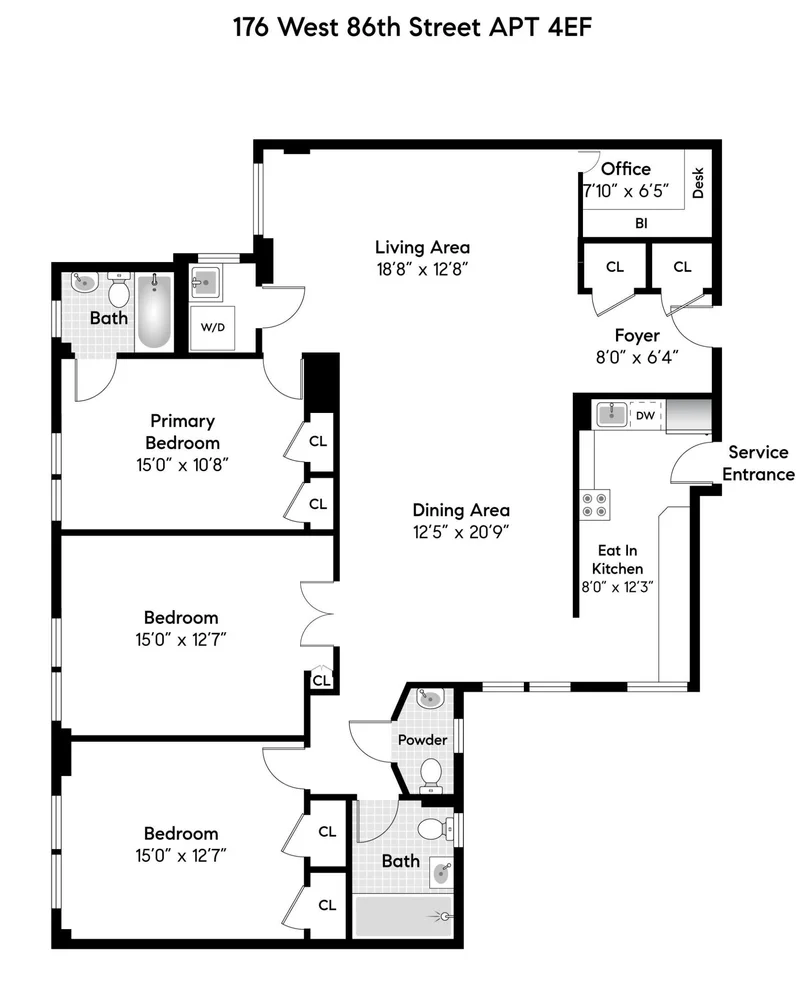 Unit for sale at 107 W 86th Street, Manhattan, NY 10024