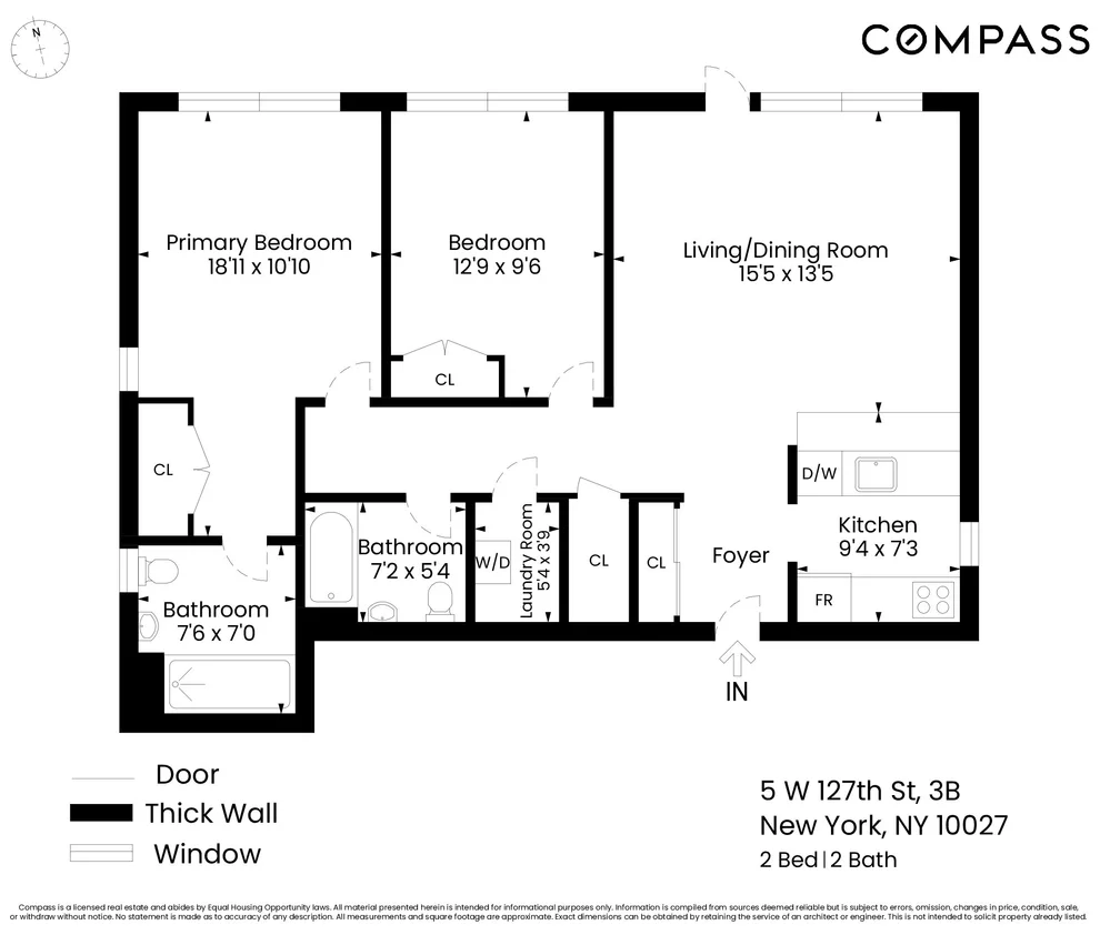 Unit for sale at 5 W 127th Street, Manhattan, NY 10027
