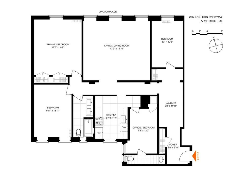Unit for sale at 255 EASTERN Parkway, Brooklyn, NY 11238