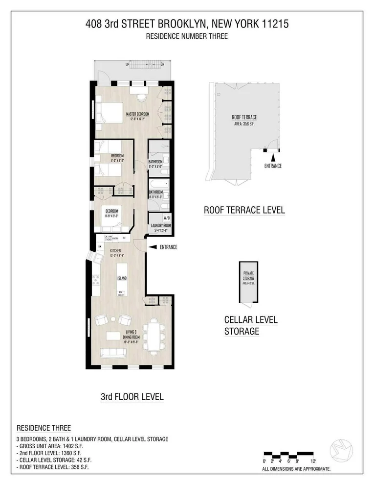 Unit for sale at 408 3RD Street, Brooklyn, NY 11215