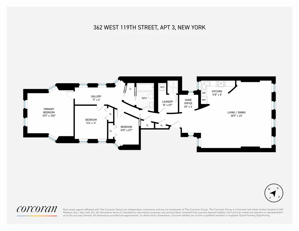 Unit for sale at 362 W 119TH Street, Manhattan, NY 10026