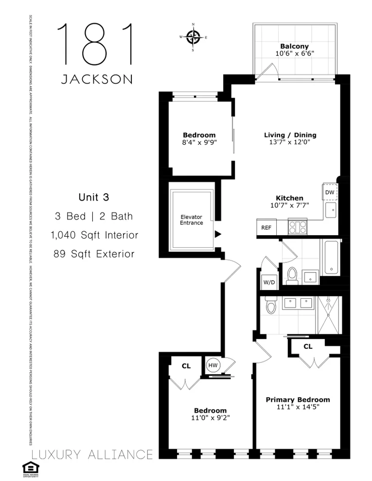 Unit for sale at 181 JACKSON Street, Brooklyn, NY 11211