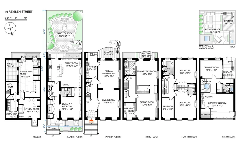Unit for sale at 16 REMSEN Street, Brooklyn, NY 11201