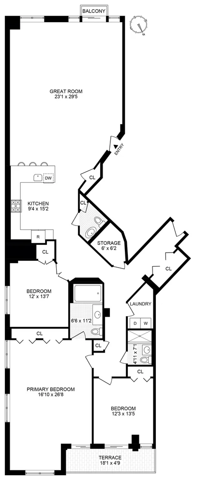 Unit for sale at 121 STERLING Place, Brooklyn, NY 11217