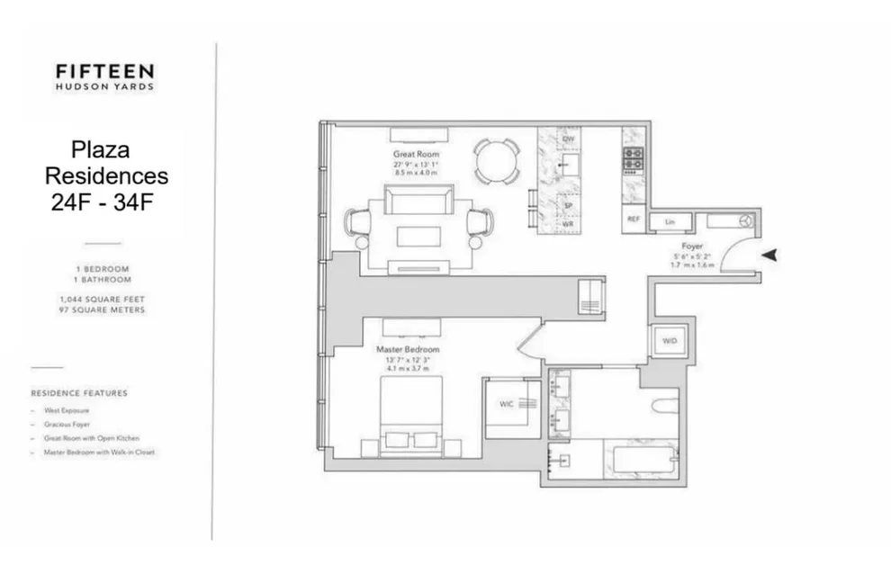 Unit for sale at 15 Hudson Yards, Manhattan, NY 10001