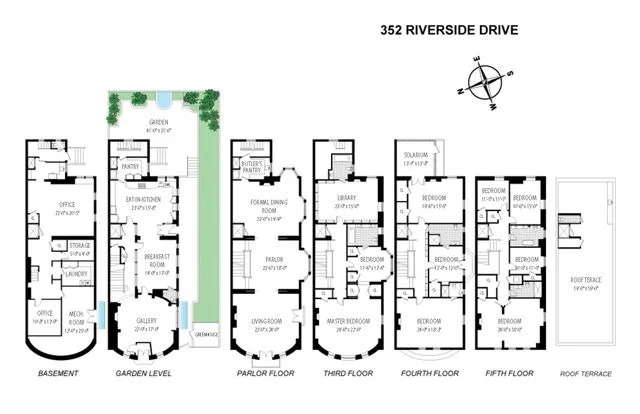 Unit for sale at 352 Riverside Drive, Manhattan, NY 10025