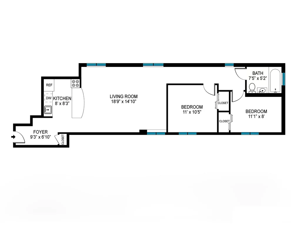 Unit for sale at 207 Prospect Park SW, Brooklyn, NY 11218