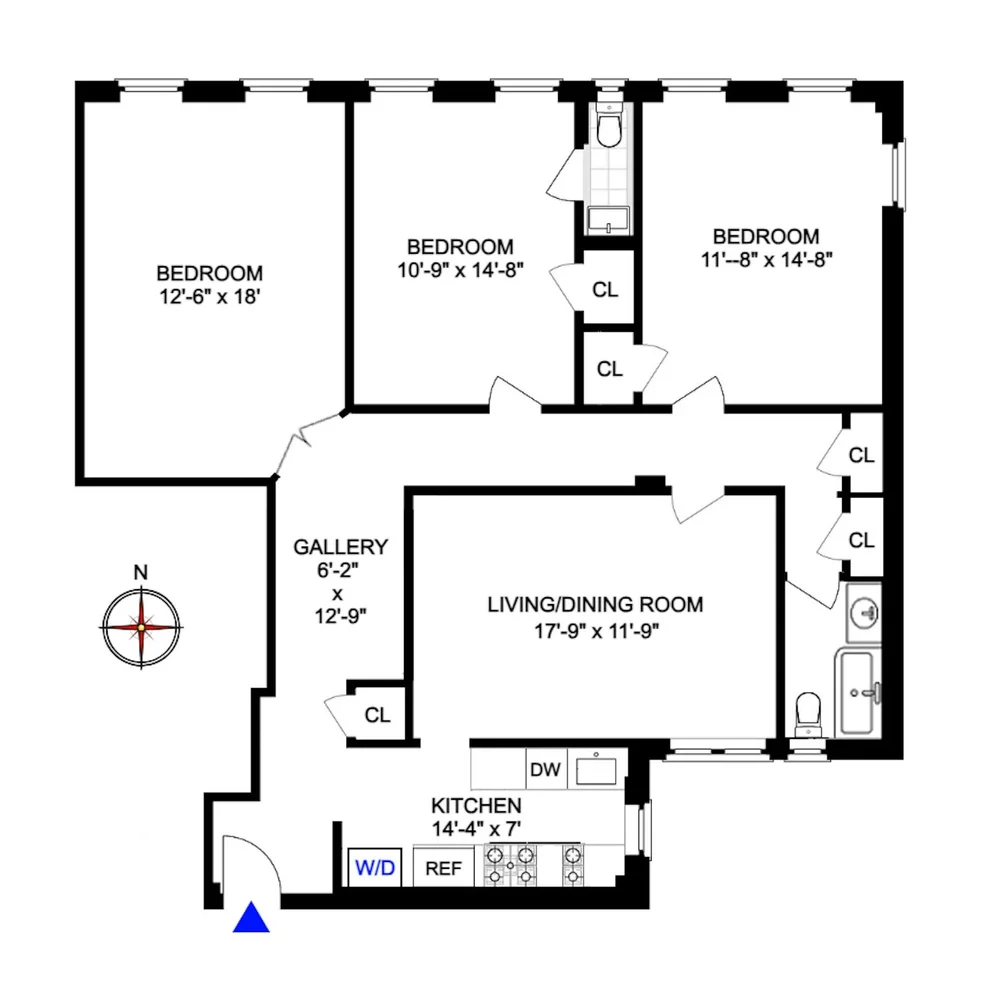 Unit for sale at 807 RIVERSIDE Drive, Manhattan, NY 10032